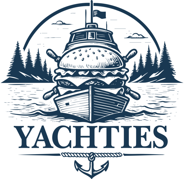 Yachties food truck logo