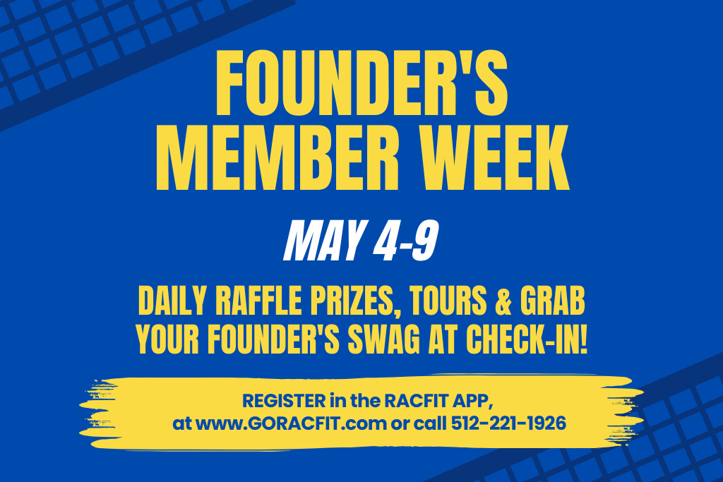 Founder's Member Week May 4-9 promotion graphic